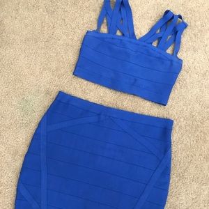 Bebe skirt set good condition worn once